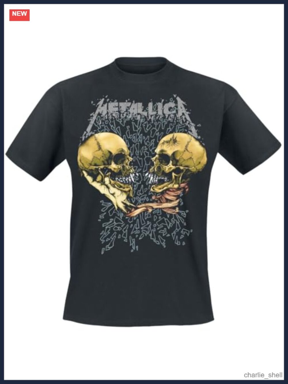Metallica Sad But True Band T-Shirt Men's Official Merch - Picture 1 of 6